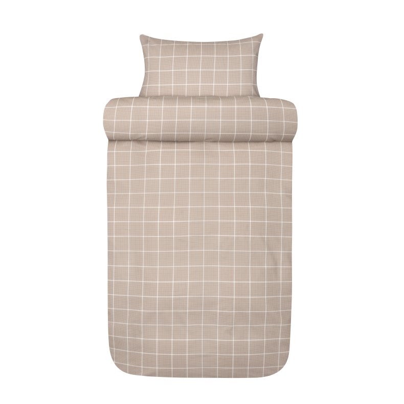 Dess. 8324 Sengest  ekstra fin bomuld "Hie" beige