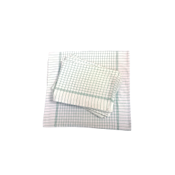 Dess.100 Viskestykke 50x100cm. Rd, bl eller grn tern.