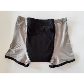 Dess.1063  Boxer m/indlg  sort/gr