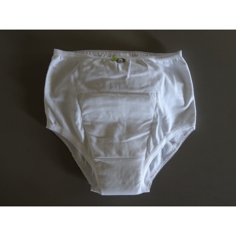 Dess.68250Hvid Pigetrusse m/ indlg.