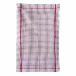 Dess.55.500 Frotte Viskestykke 45x70cm. Rd, grn eller sort tern.