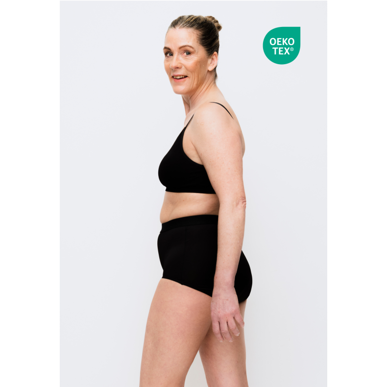 Dess.444-4 . Trusse med inkontinens indlg ,Hj talje.High Waist)Til kvinder