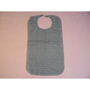 Dess.4580/G Spisestykke Gr�n med hvidt m�nster, str. 45x80 cm