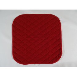 Siddeunderlag urinabsorberende. til stol/sde,  str. 50x50 cm,  Dess.5250 Gr eller bordeaux.